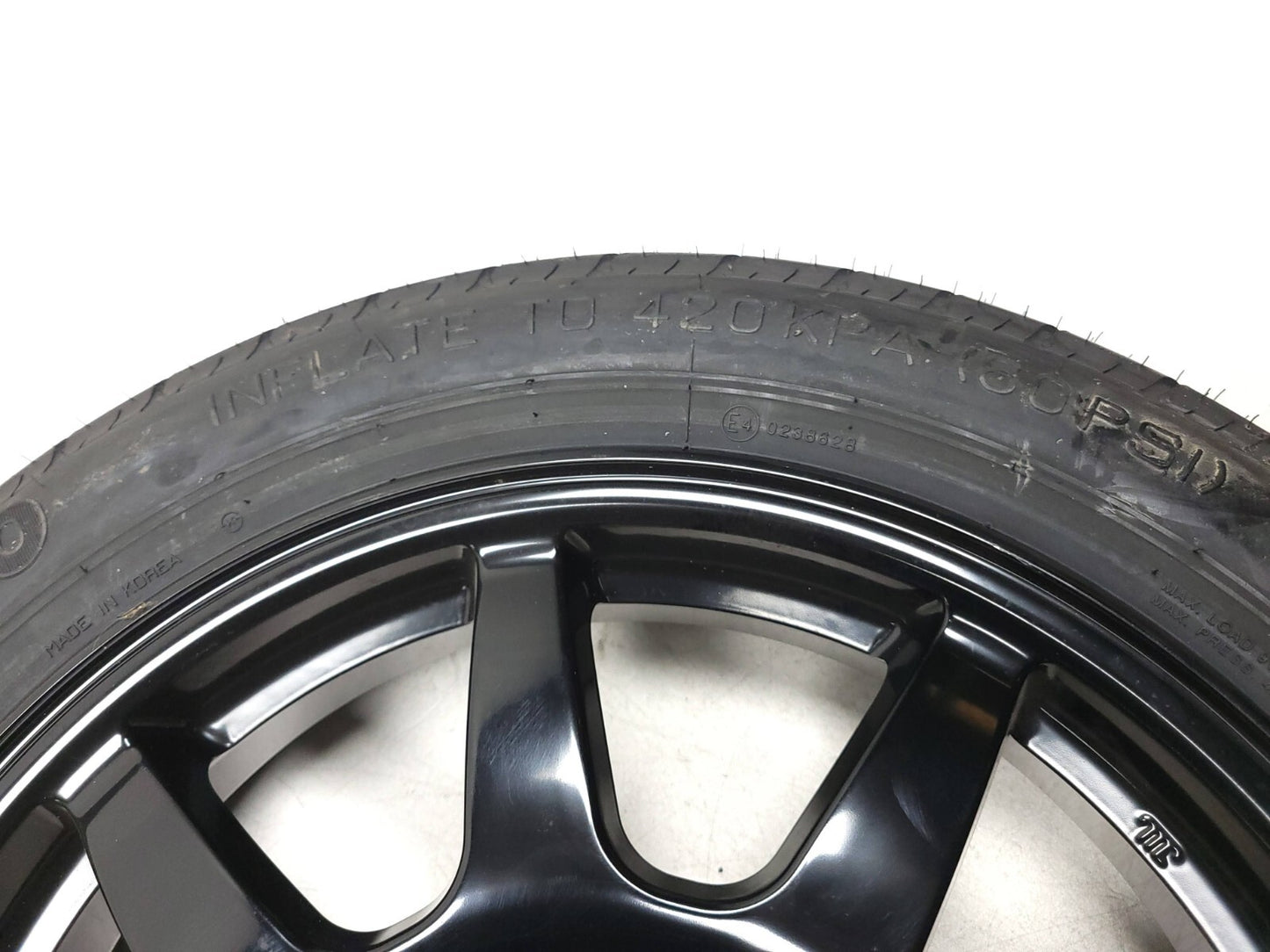 09 - 12 Hyundai Genesis Spare Tire T135/90d17 OEM Sedan