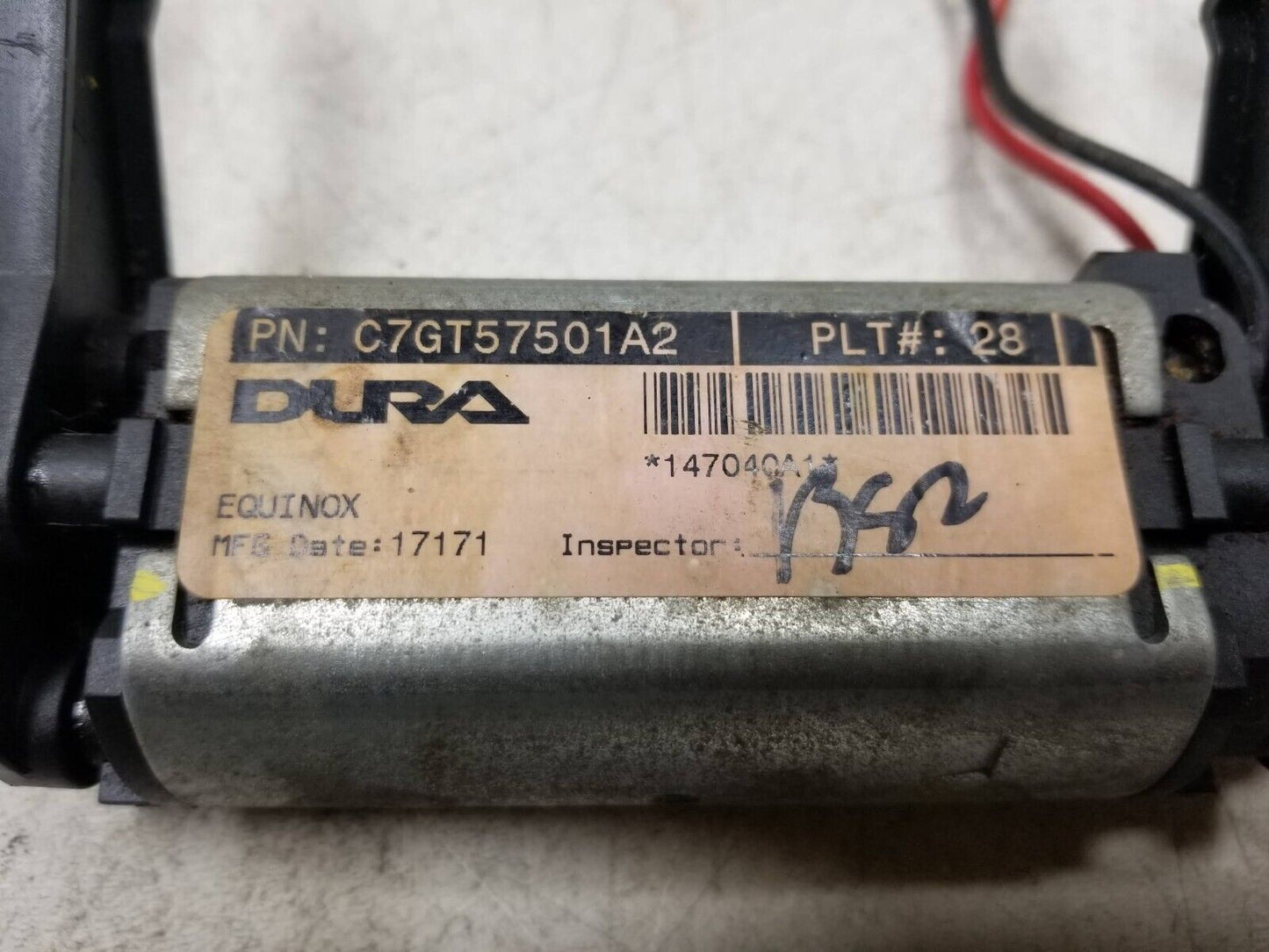 07 08 09 Suzuki Vitara Xl-7 Front Driver Seat Adjust Motor W/ Harness OEM