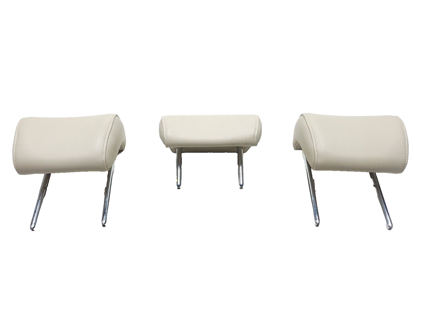 2009 - 2012 Audi A4 Sedan Rear Seat Headrest 3pcs OEM