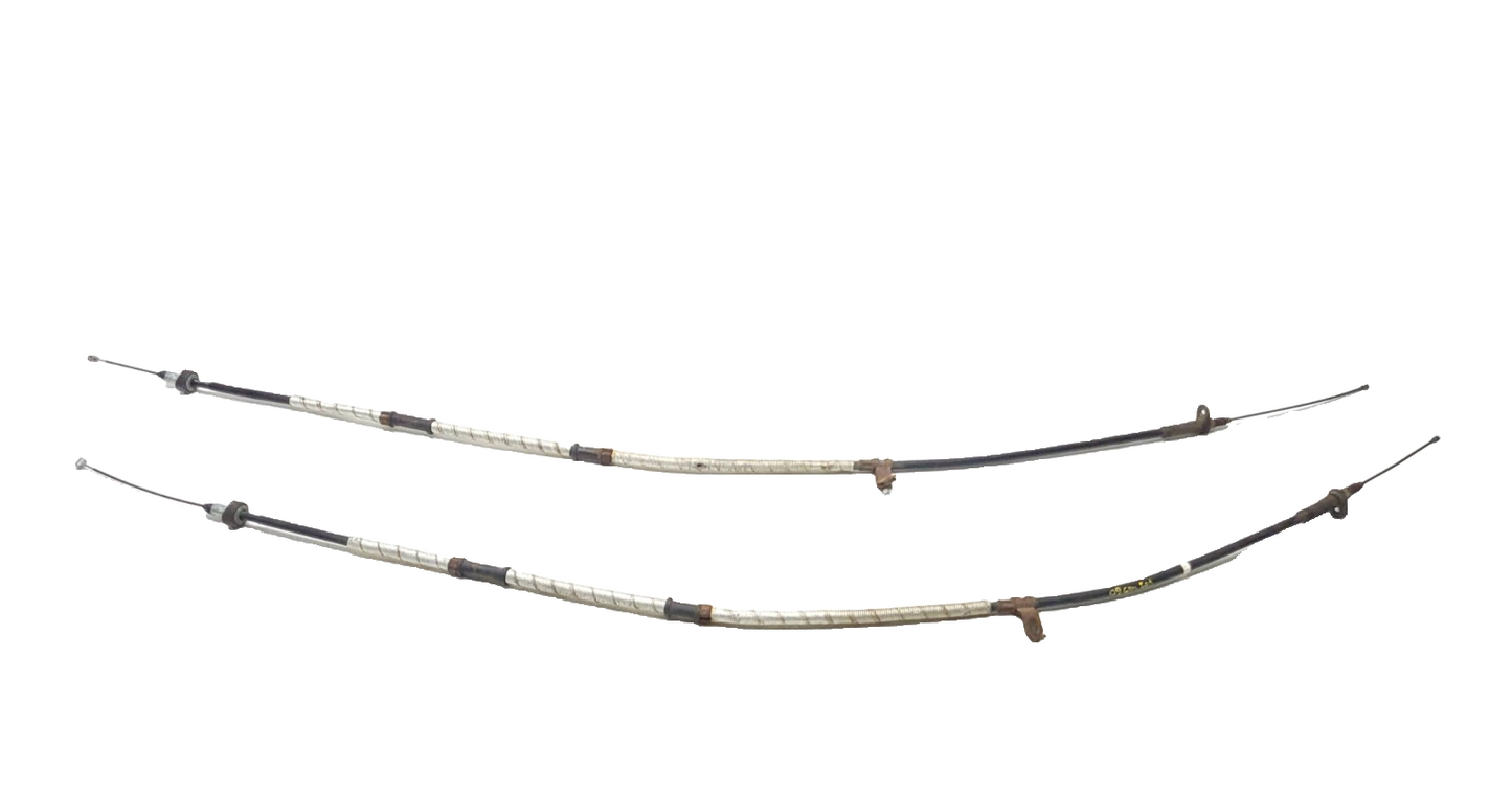 09-14 Hyundai Genesis Emergency Parking Brake Cable Pair OEM Sedan 4.6l