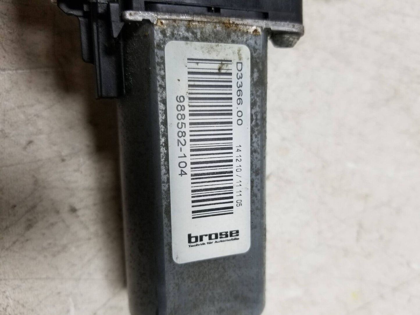 09-12 Volkswagen Cc Front Driver Seat Motor Tilt Adjust OEM