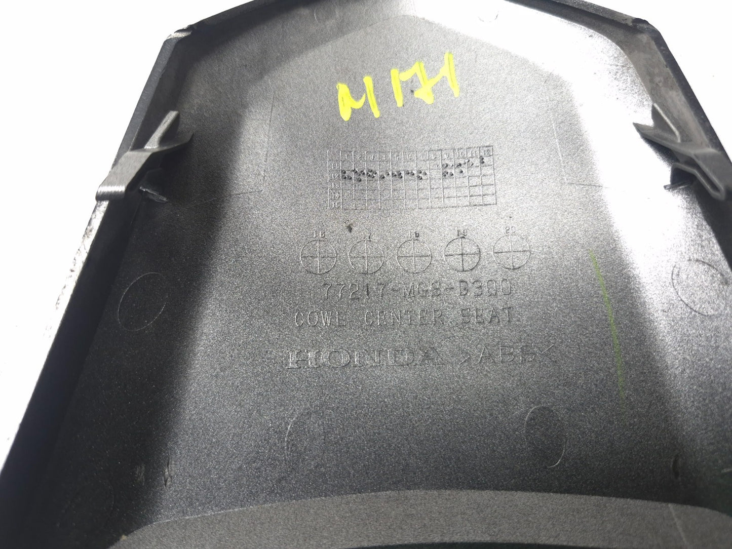 2012 Honda Nc700x Rear Tail Upper Cowl Cover OEM