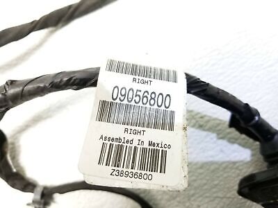 14 15 16 Buick Lacrosse Rear Right Pass Door Wire Harness OEM 60k Miles