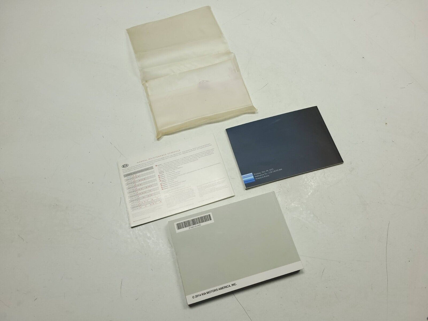 12 13 14 15 Kia Rio Owner's Manual W/ Case OEM