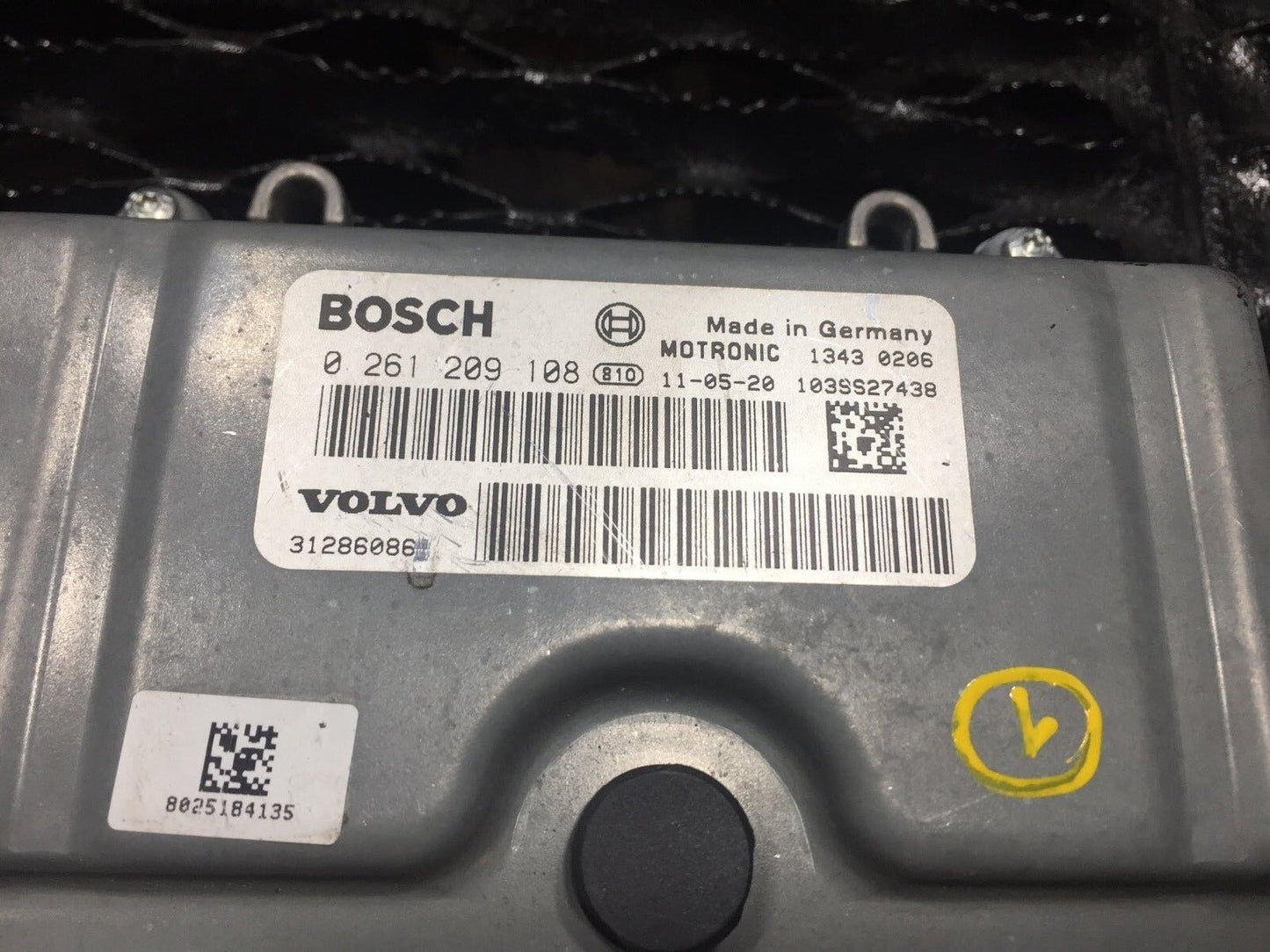 2012 Volvo S60 2.5l T5 Computer Brain Engine Control Ecu Ecm Module Unit OEM 17k