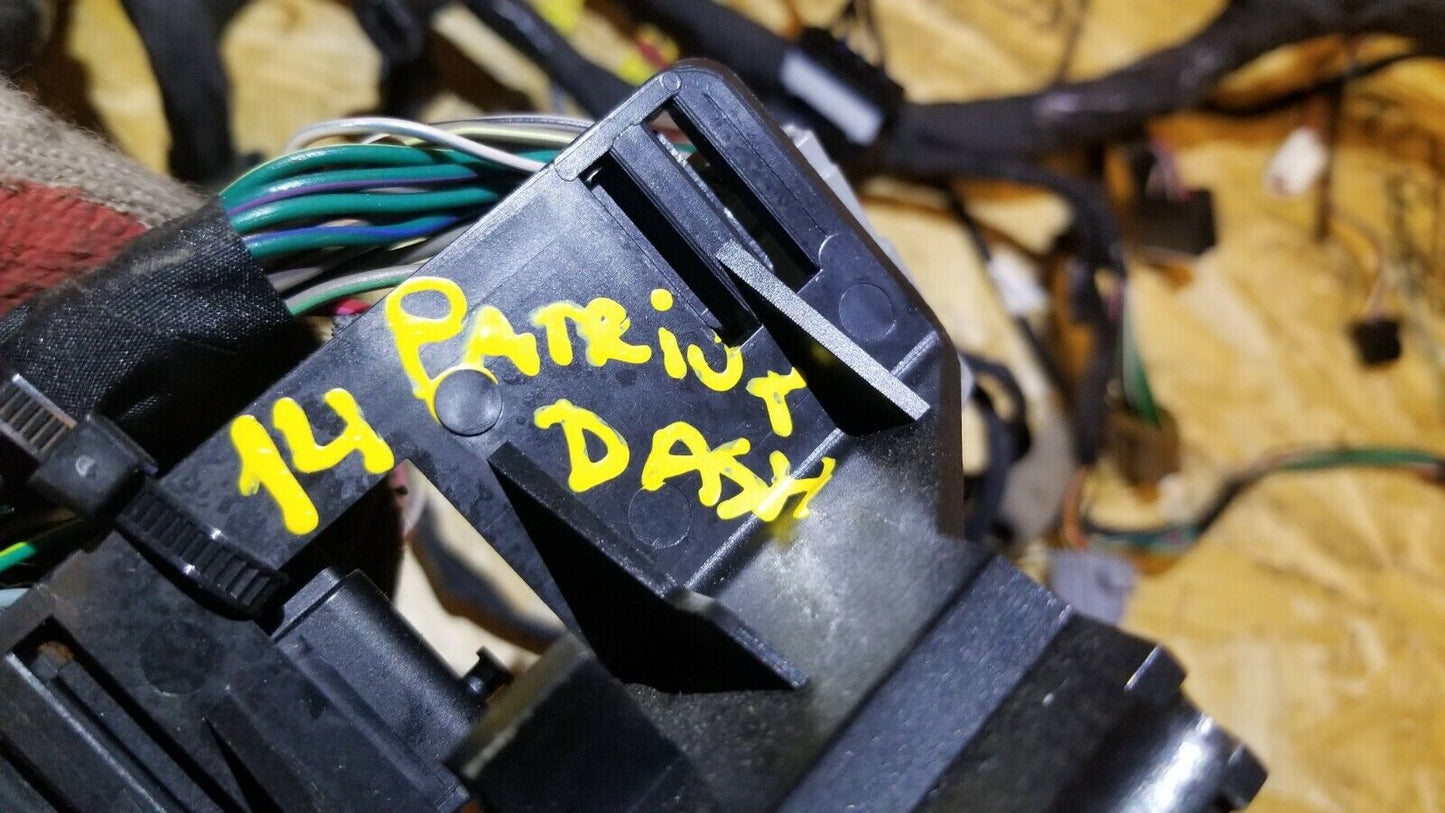 12 13 14 15 16 Jeep Patriot Dash Dashboard Wire Wiring Harness OEM