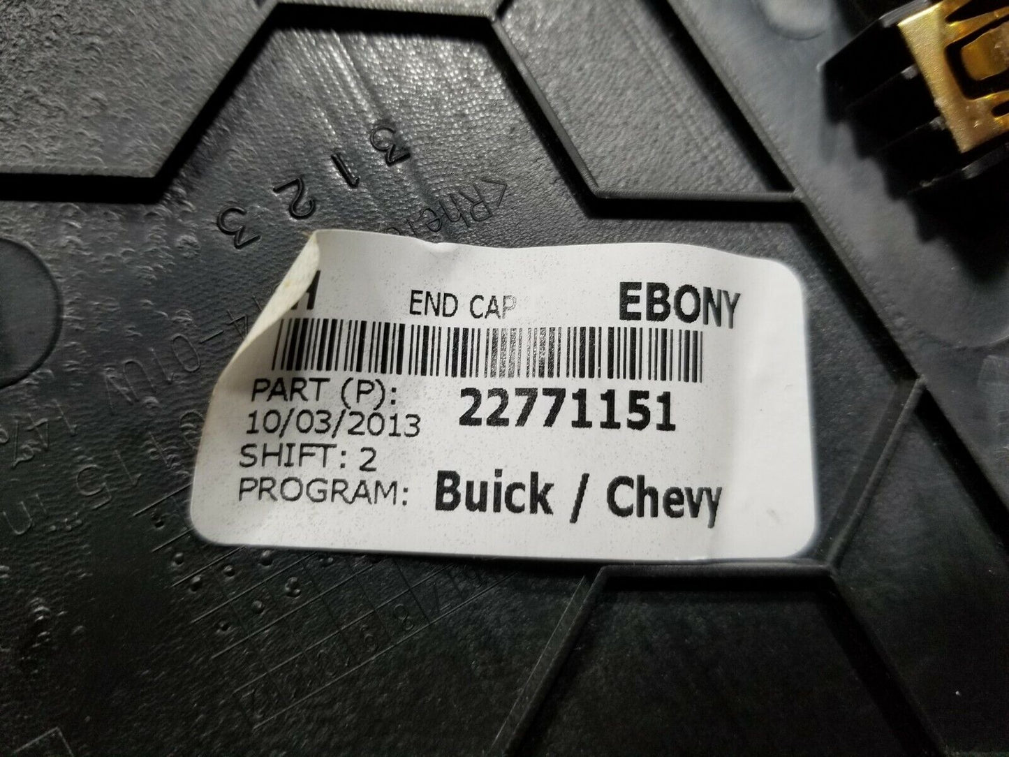 13 14 15 GMC Acadia Left Driver Side Dash End Cap Cover OEM
