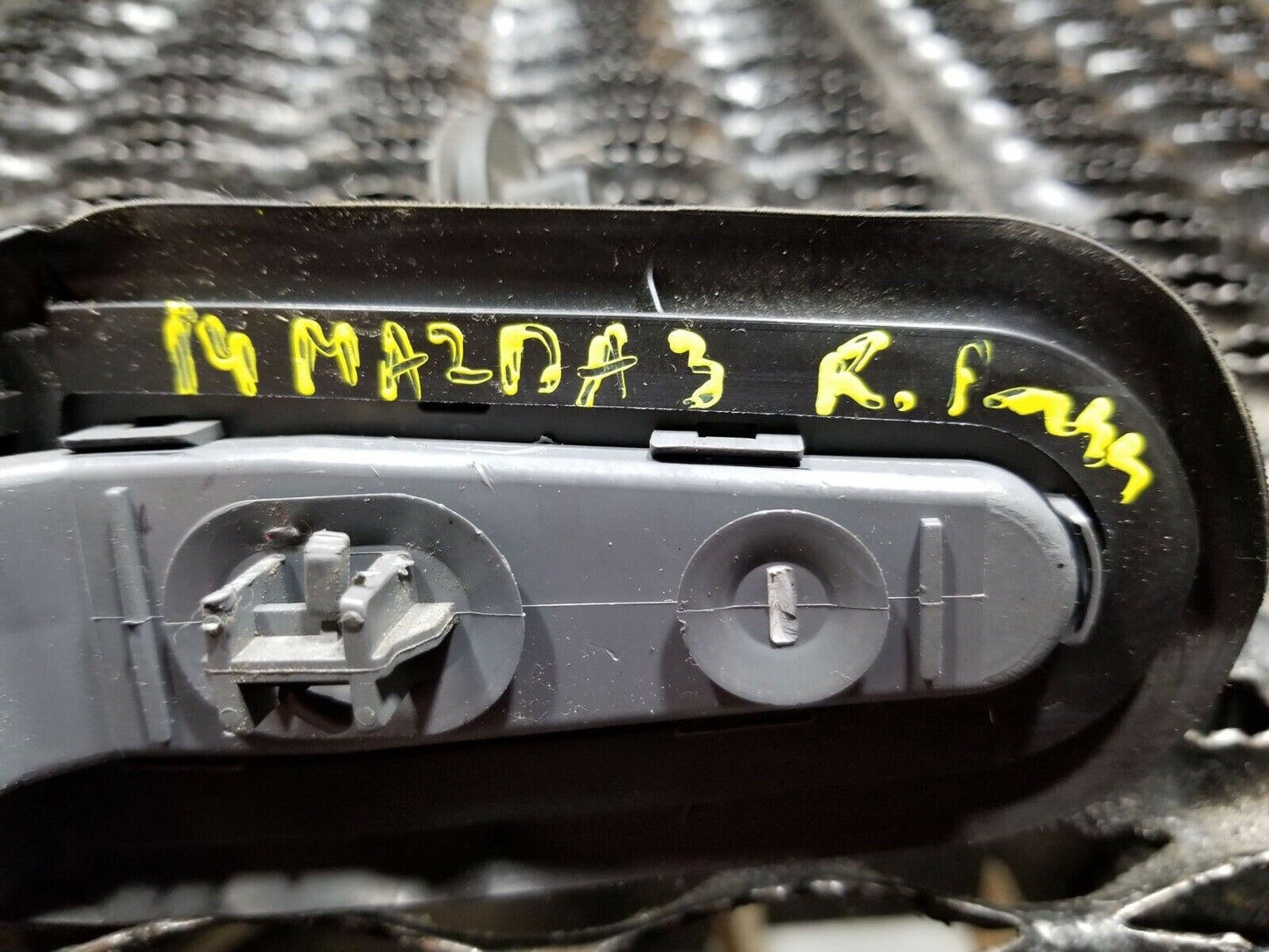 2014 2015 2016 Mazda 3 Rear Right Passenger Side Door Wire Harness OEM 16k
