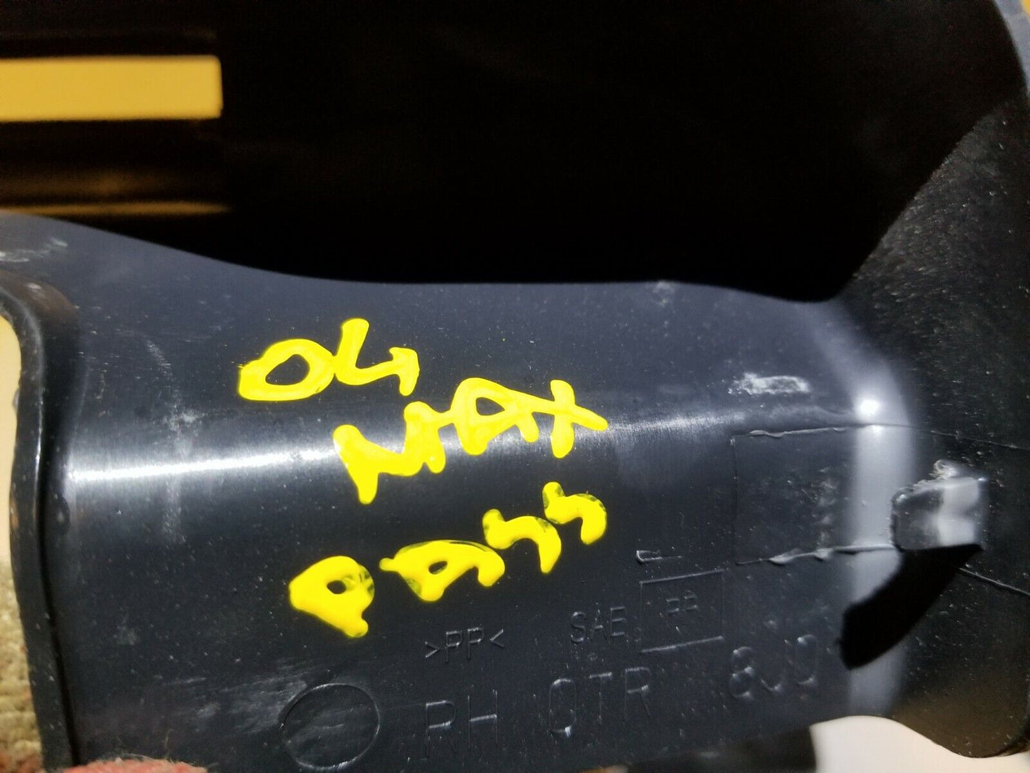 04 05 06 07 08 Nissan Maxima Front Right Pass Seat Track Rail Cover Trim OEM