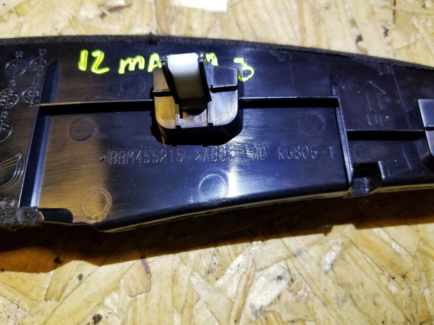 10 11 12 13 Mazda 3 Dash Dashboard Information Display Panel Trim OEM