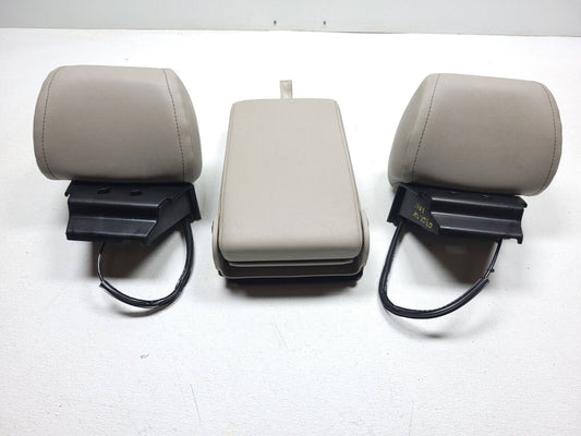 2006 - 2010 Jeep Grand Cherokee Rear Seat Headrest Left & Right W/ Armrest OEM