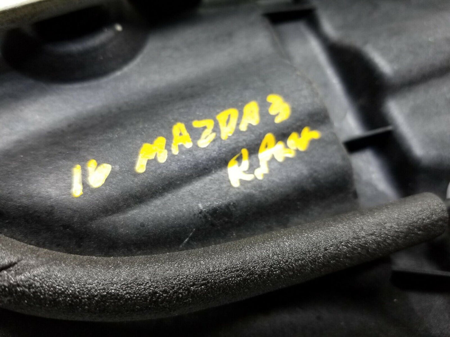 14 15 16 Mazda 3 Sdn Rear Right Pass Door Window Regulator Panel OEM 41k Miles