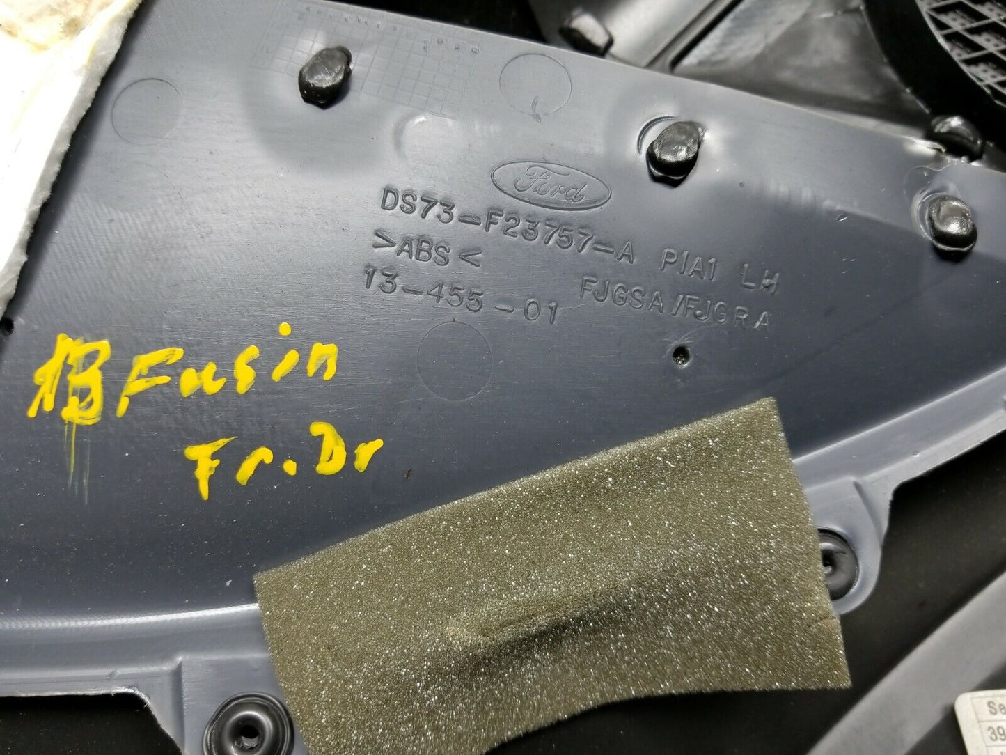 13 14 15 16 Ford Fusion Front Left Driver Door Trim Panel OEM
