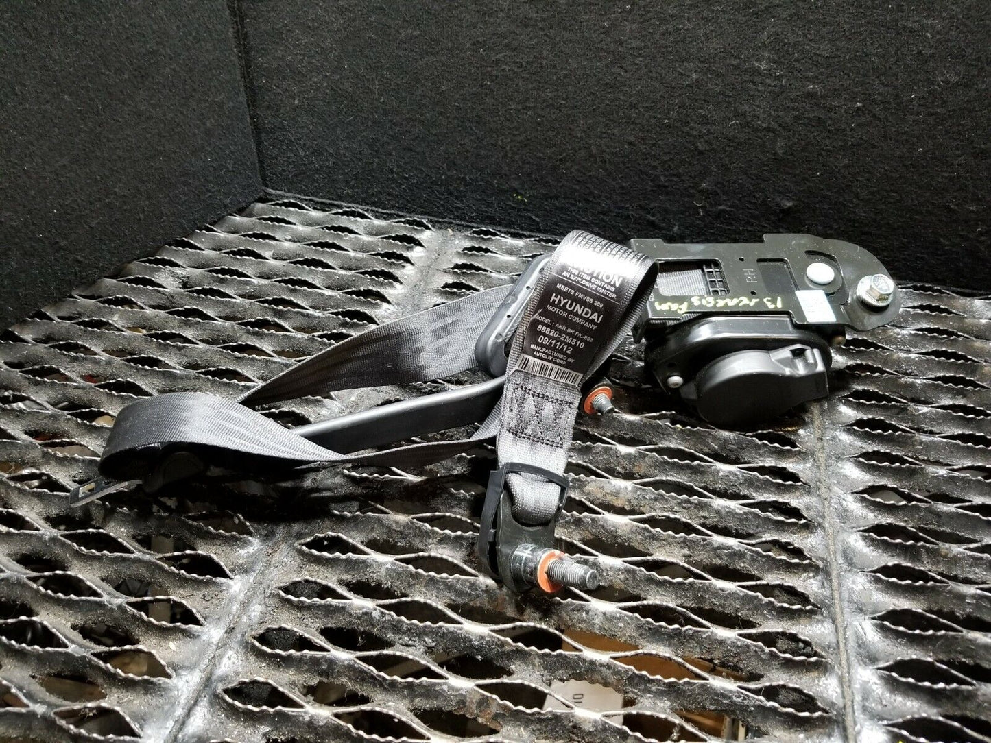 13 14 15 Genesis Coupe Right Passenger Seat Belt Retractor OEM 51k