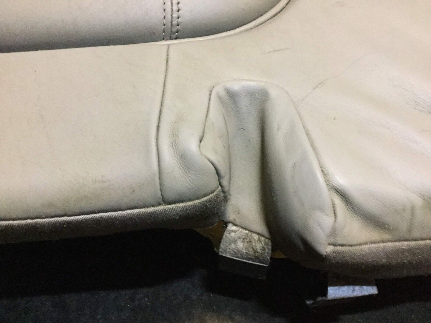 2004 2005 2006 2007 Audi A8 Rear Seat Leather Lower Bench Cushion OEM