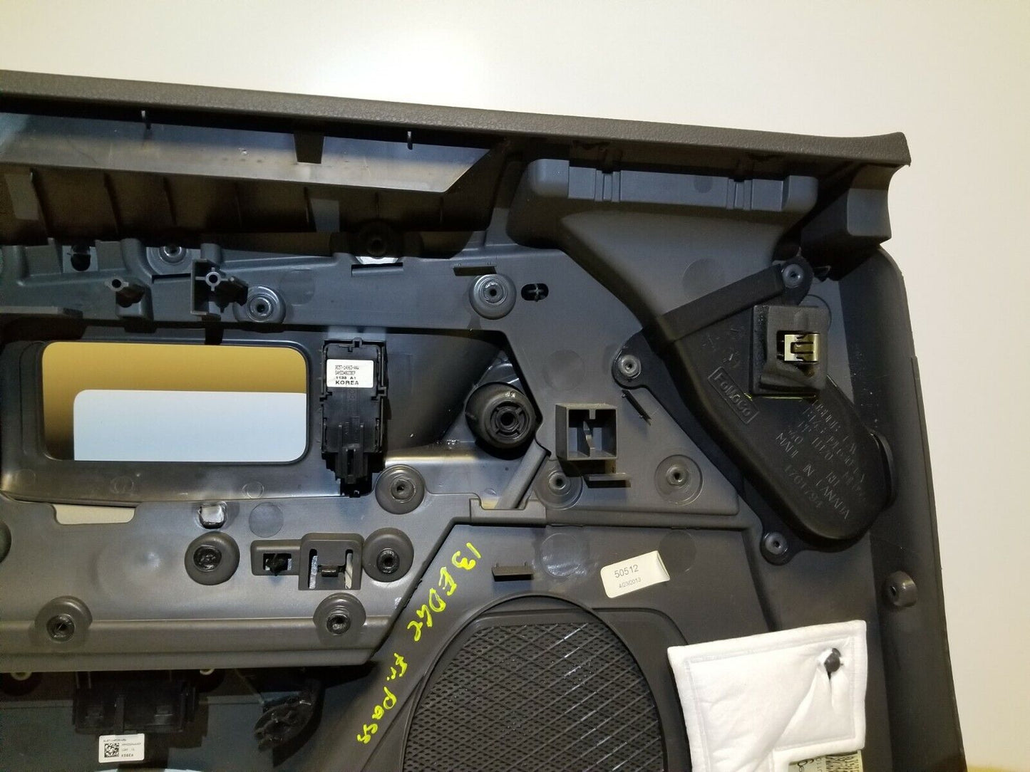 11 12 13 14 Ford Edge Front Right Pass Door Trim Panel OEM 43k Miles