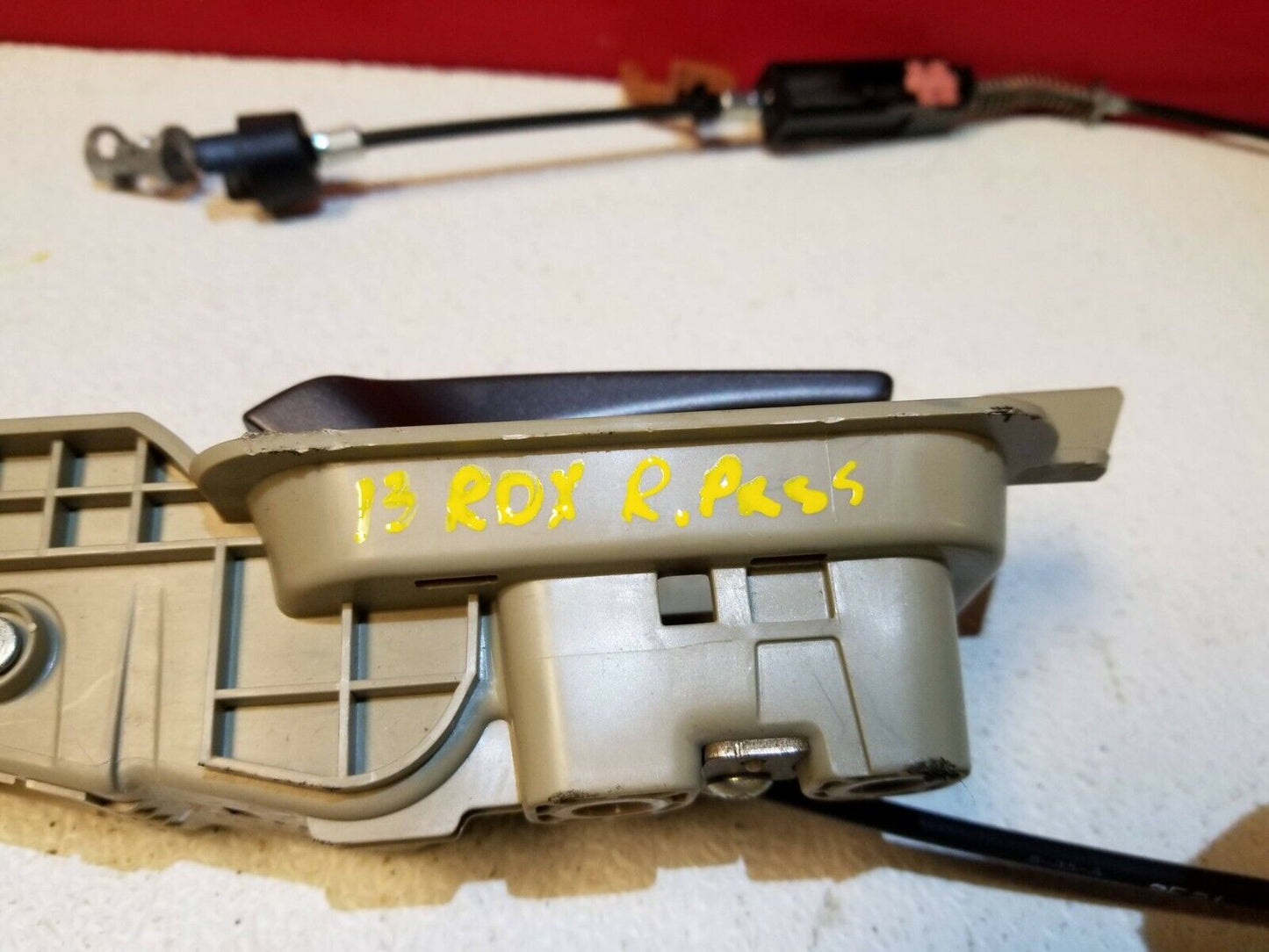 13 14 15 Acura RDX Seat Handle Lever Rear Down Fold Release Passenger Side OEM