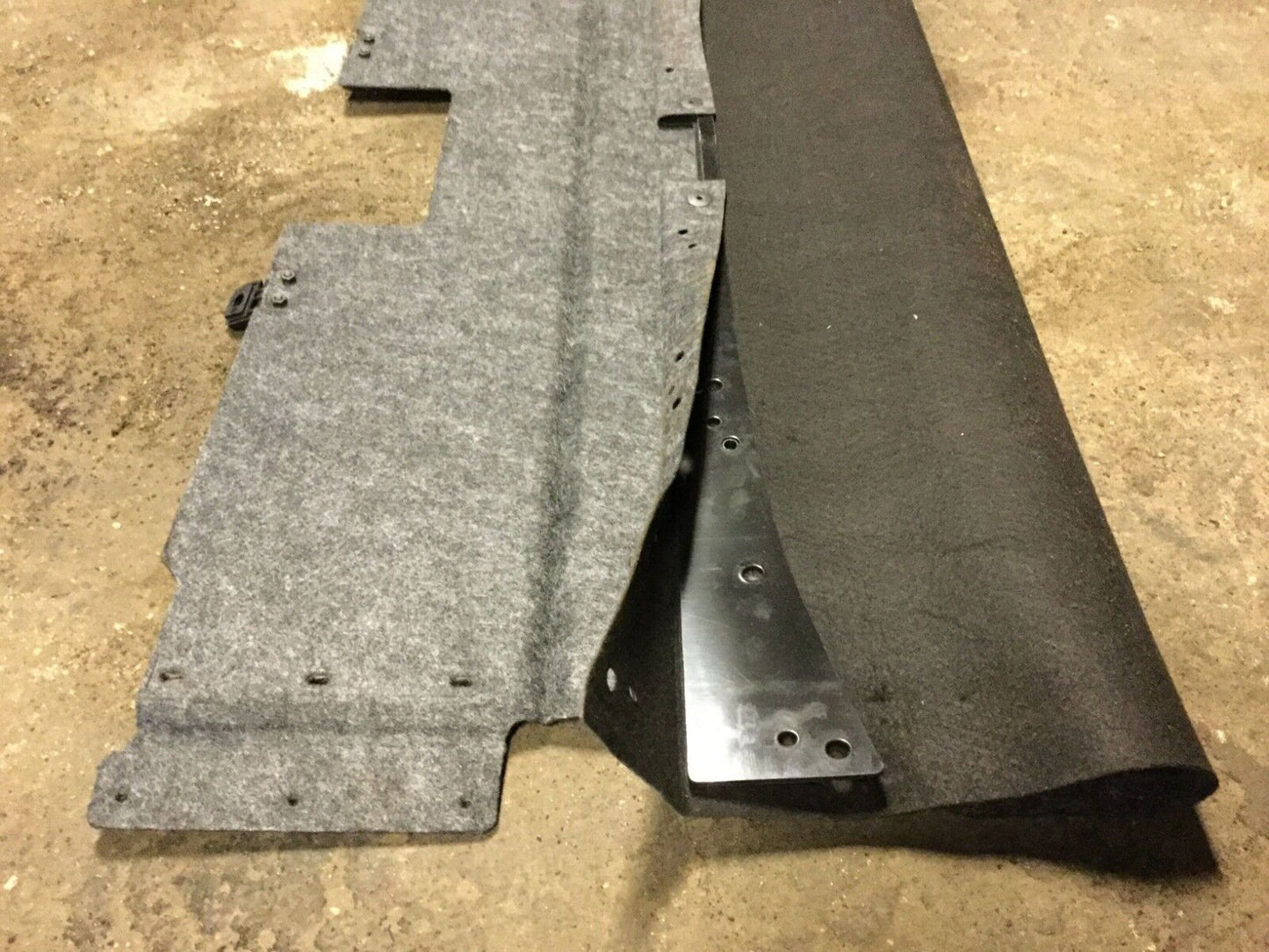 04 05 06 07 Saab 9-3 Convertible Rear Trunk Luggage Cover Panel Garnish OEM