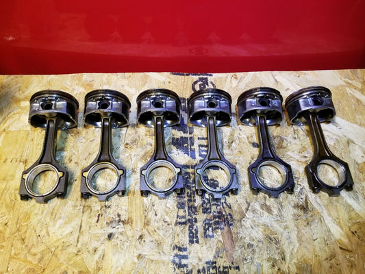 06 07 08 09 Mercury Milan 3.0l Piston W/ Connecting Rod 6pcs Std OEM 71k Miles