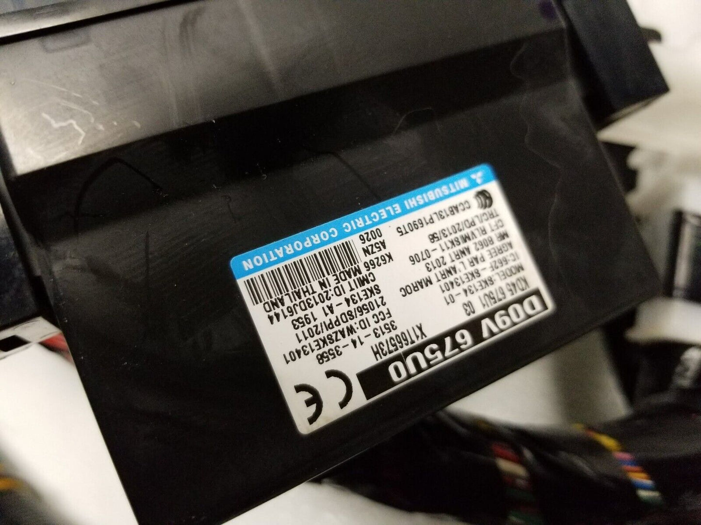 2014 - 2017 Mazda 6 Interior Wire Harness OEM