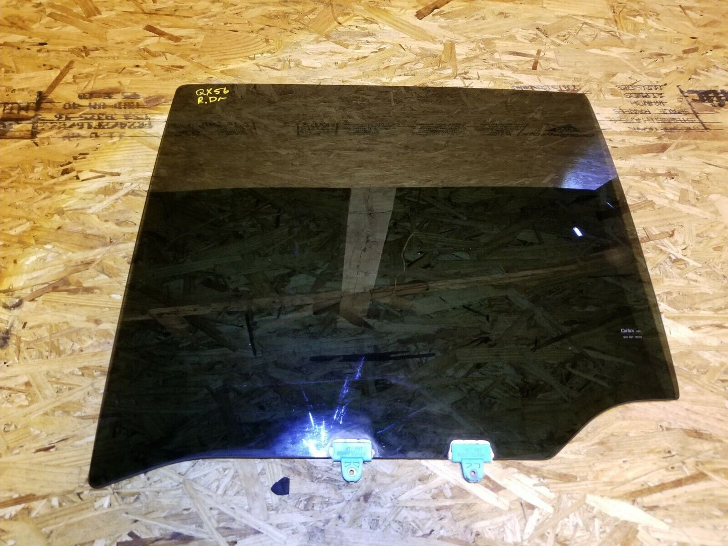 04 05 06 07 Infiniti QX56 Rear Left Driver Side Door Window Glass OEM