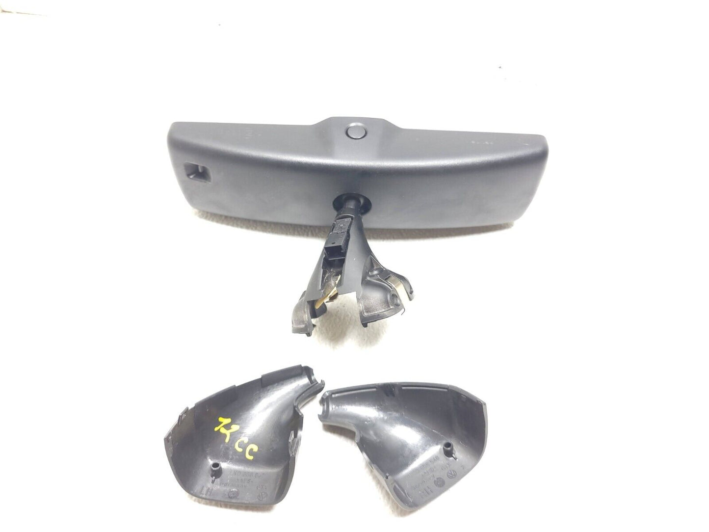 09 10 11 12 Volkswagen Cc Interior Rear View Mirror W/ Cover Trim OEM