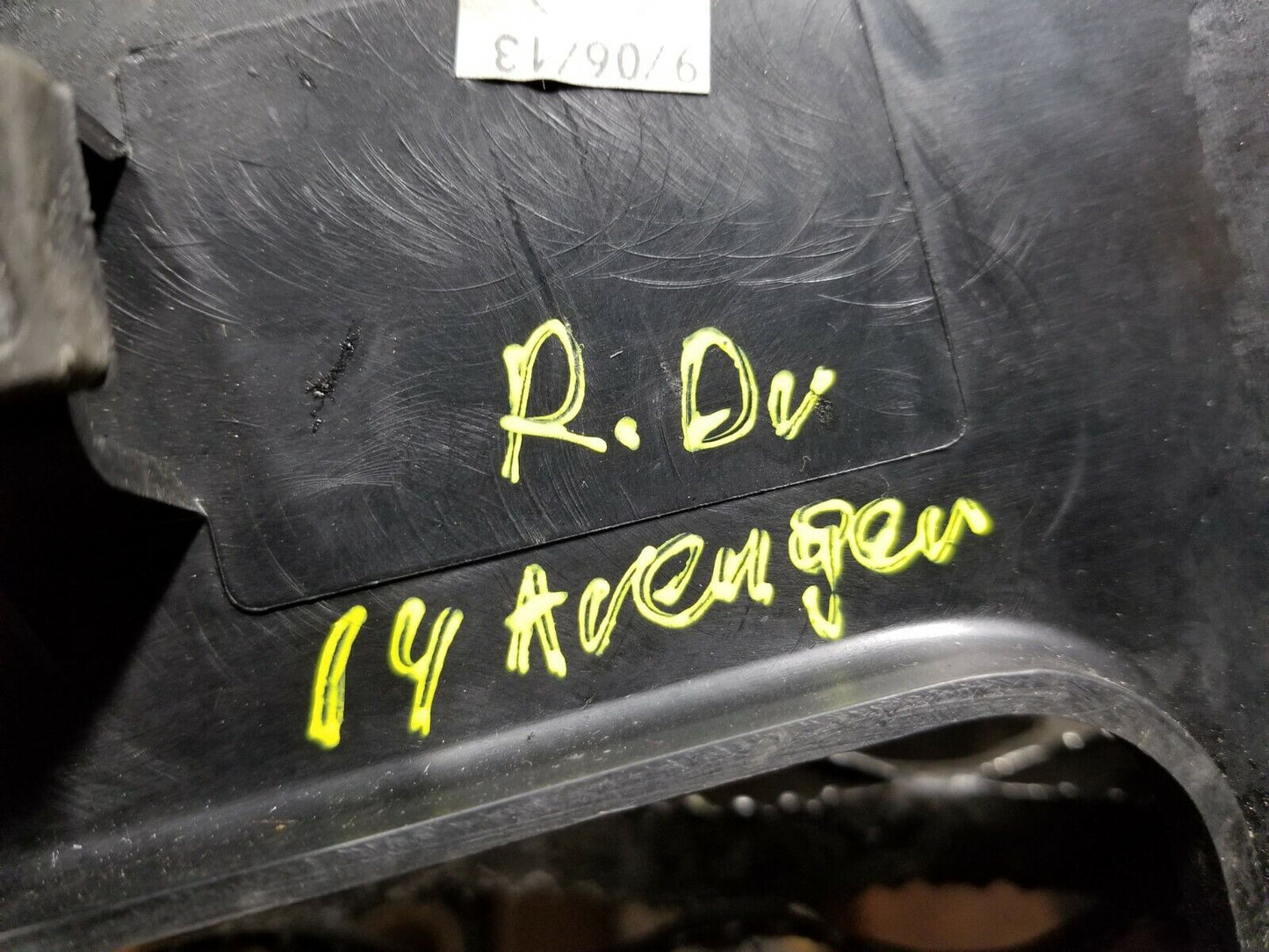 11 12 13 14 Dodge Avenger Rear Sill Scuff Plate Left Driver Side OEM