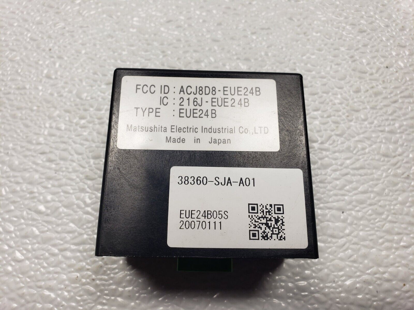 06 07 08 Acura Rl Front Secondary Smart Control Module 38360-sja OEM