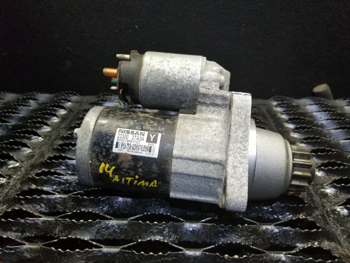 13 14 15 Nissan Altima 2.5l Starter Motor OEM 57k
