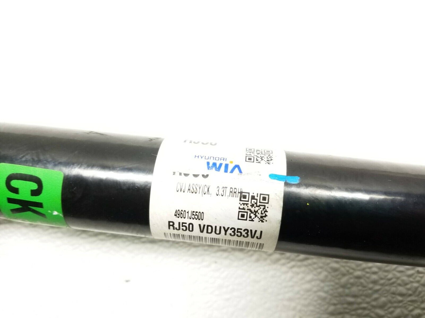 21 22 Kia Stinger 3.3l Rear Axle Shaft Right Passenger Side OEM 312 Miles