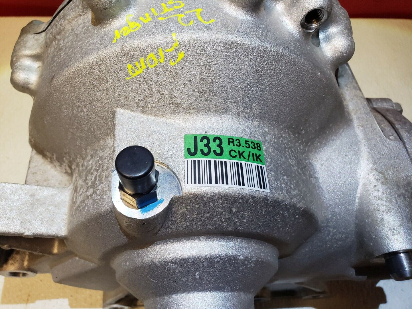21 22 Kia Stinger 3.3l Front Differential Ratio 3.538. Only 312 Miles. T02160