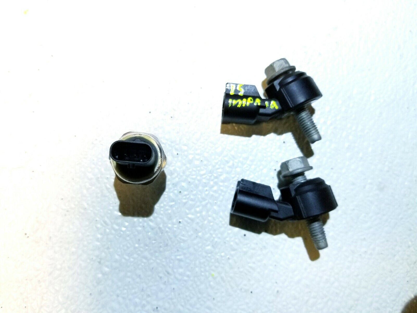 15 16 17 18 Chevy Impala 2.5l Knock Oil Pressure Sensor 3pcs OEM