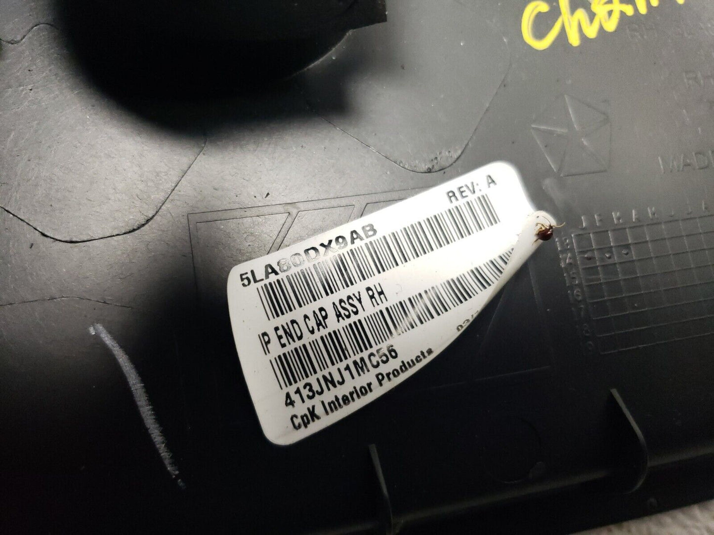 15 16 17 18 Dodge Challenger Right Passenger Dash End Cap Cover Trim OEM