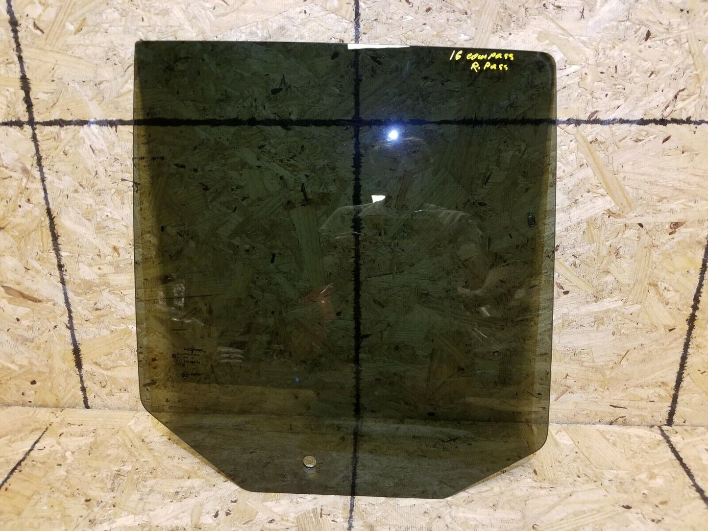 13 14 15 16 17 Jeep Compass Rear Right Passenger Side Door Window Glass OEM 30k