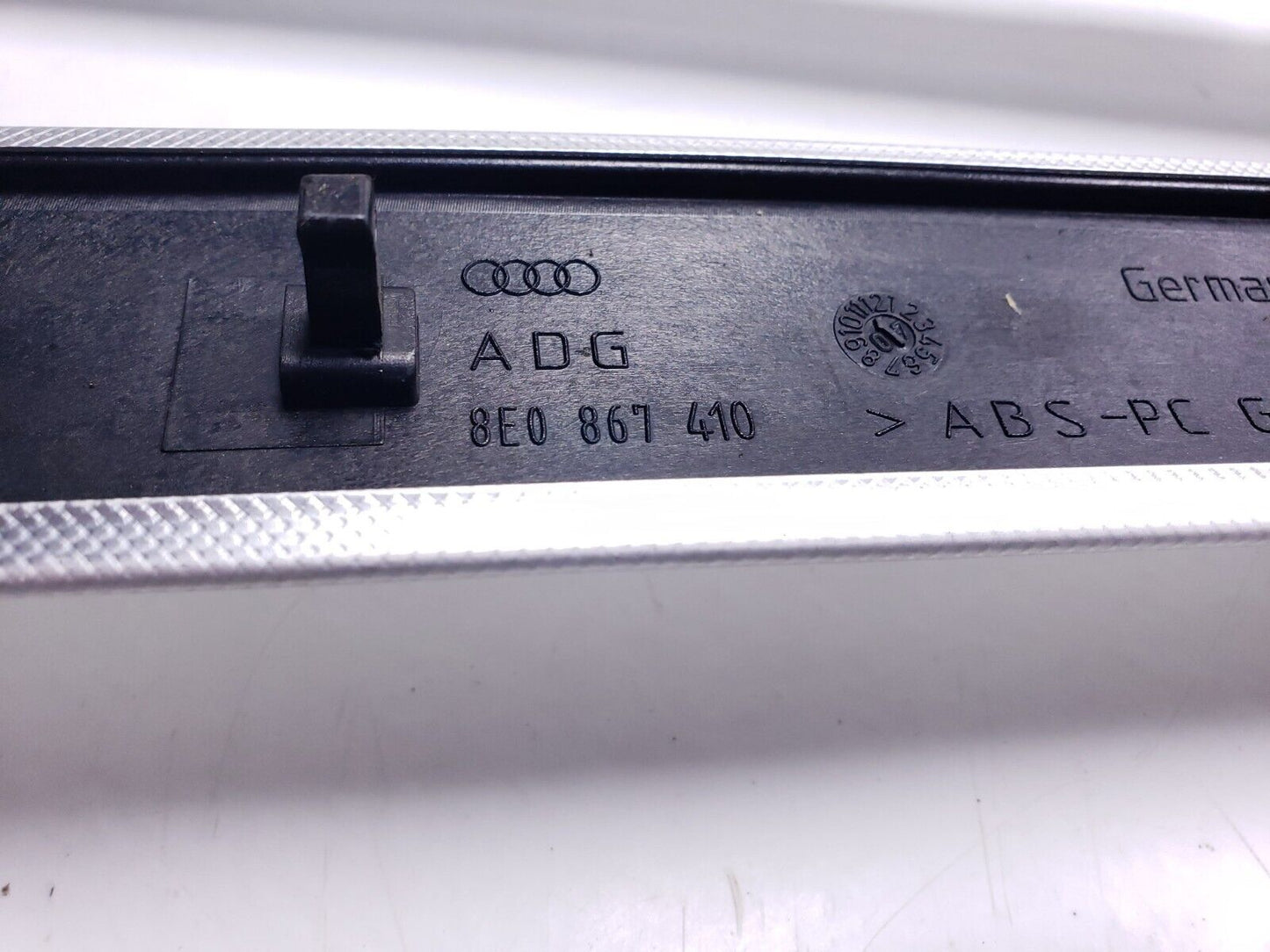 06 07 08 Audi A4 Front & Rear Door Panel Trim Strip 2pcs OEM