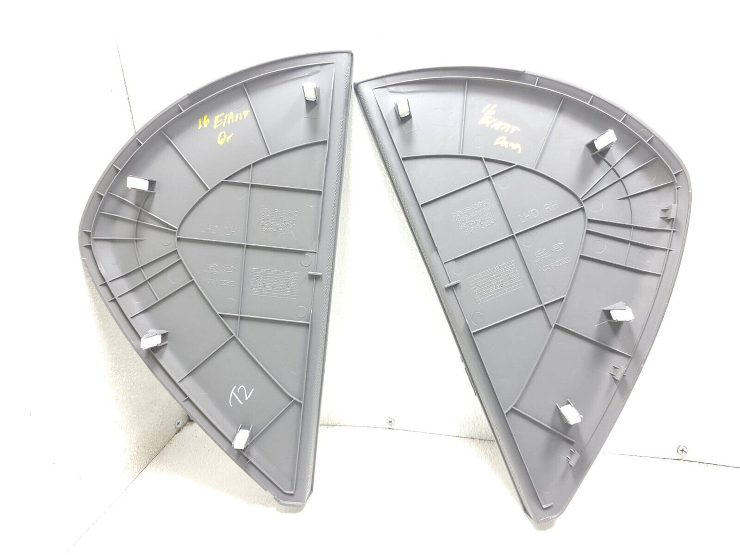14 15 16 Hyundai Elantra Dash End Cap Cover Left & Right Pair OEM Sdn