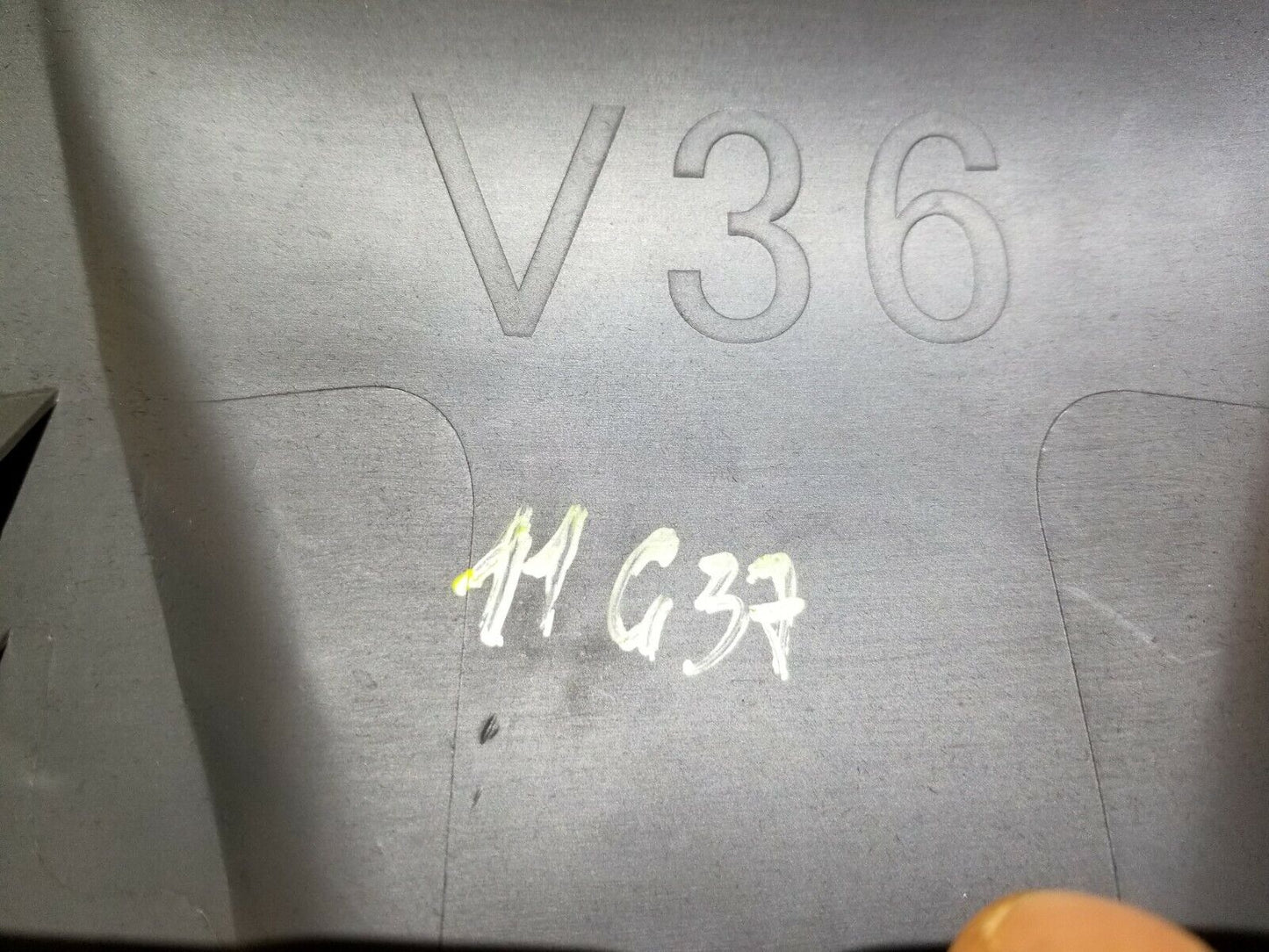 10 11 12 13 Infiniti G37 Coupe Center Console Rear Cover Panel OEM 99k