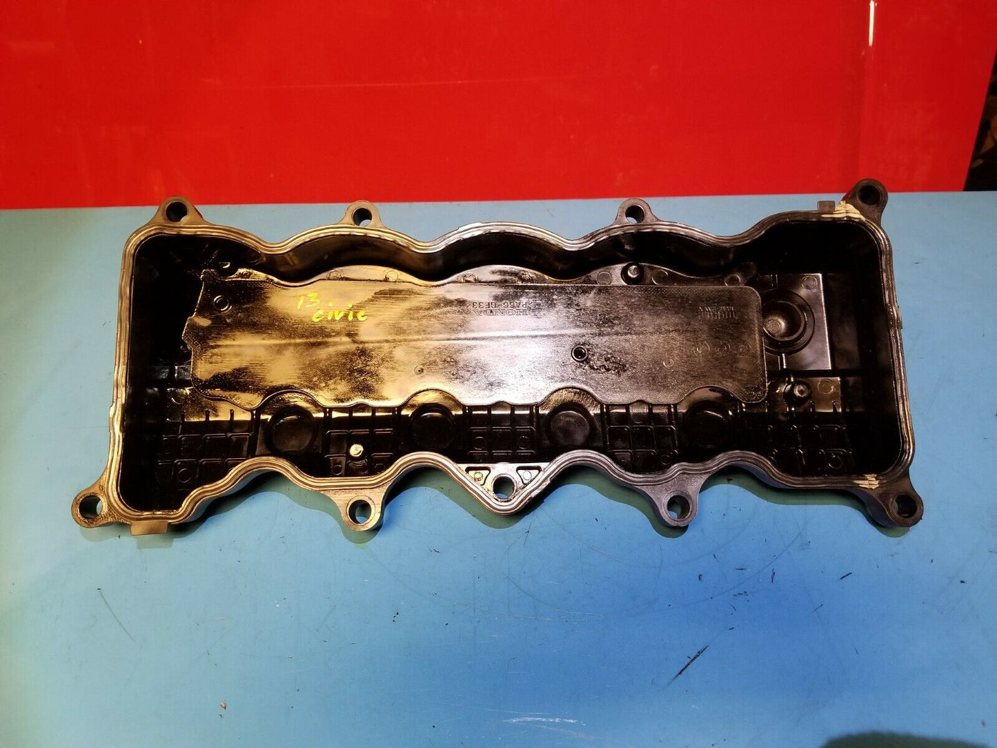 13 14 15 Honda Civic Sdn 1.8l Engine Valve Cover OEM 89k