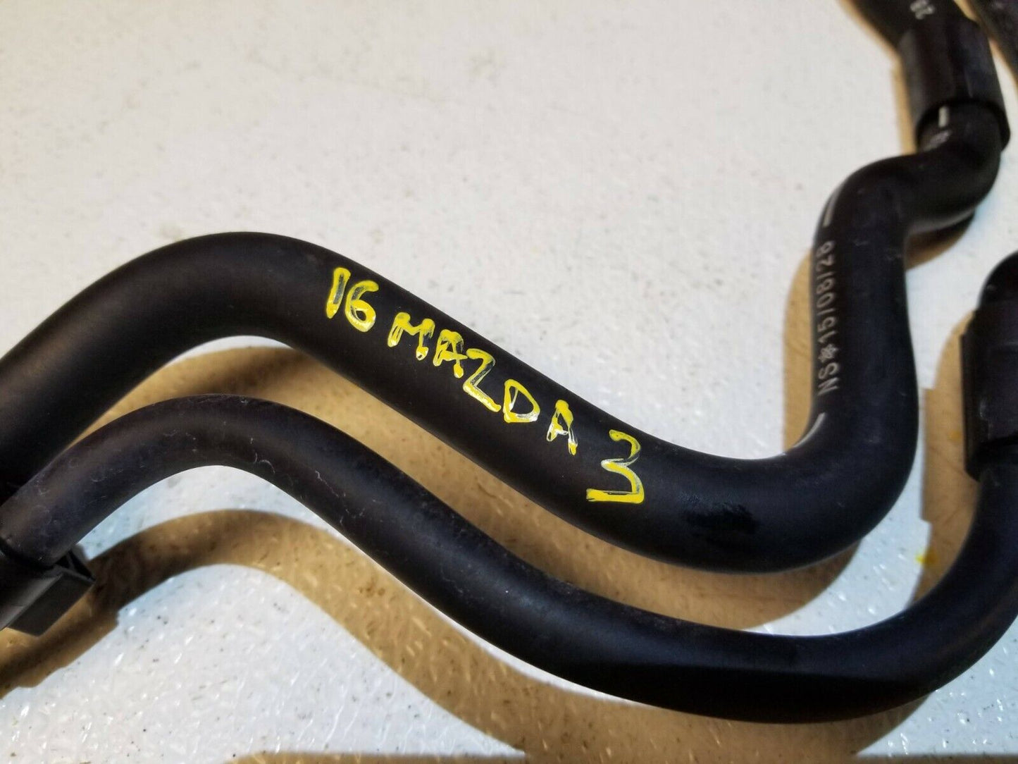 14 15 16 Mazda 3 2.0l Engine Coolant Hose Pipe OEM 41k Miles