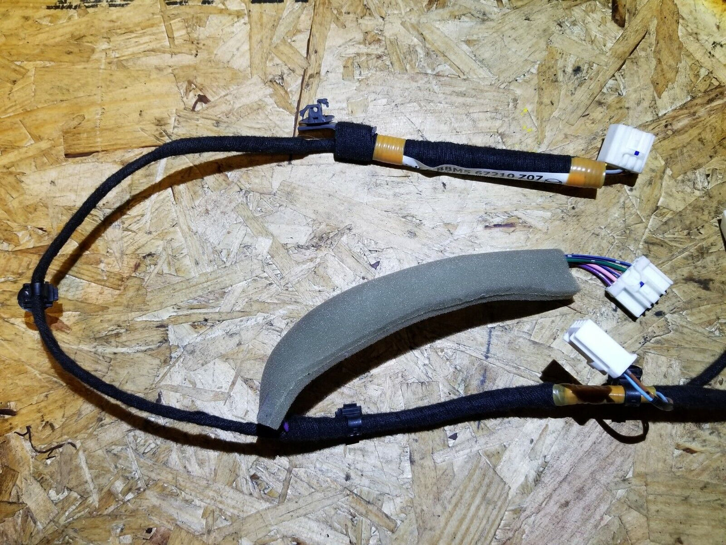 10 11 12 13 Mazda 3 Sedan Rear Right Passenger Side Door Wire Harness OEM