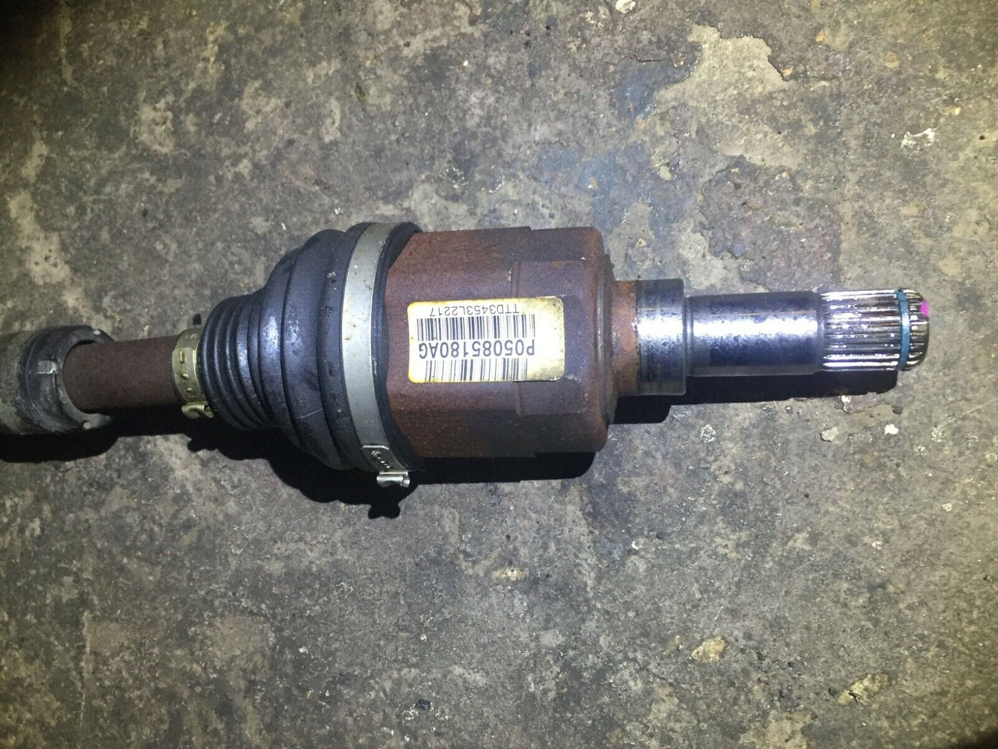 11 12 13 14 Dodge Avenger 2.4l Axle Shaft Front Left Driver Side 84k OEM D37