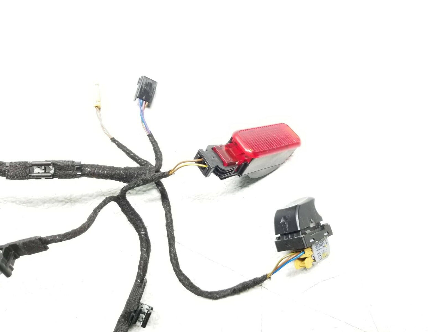 10 11 12 Audi Q5 Rear Left Driver Door Wire Harness Switch Light OEM 72k