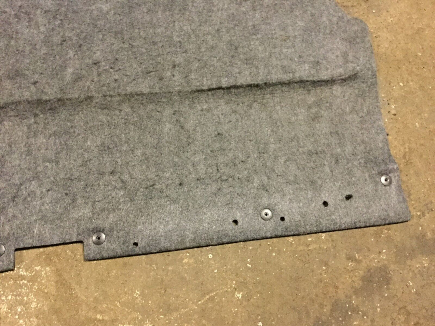 04 05 06 07 Saab 9-3 Convertible Rear Trunk Luggage Cover Panel Garnish OEM