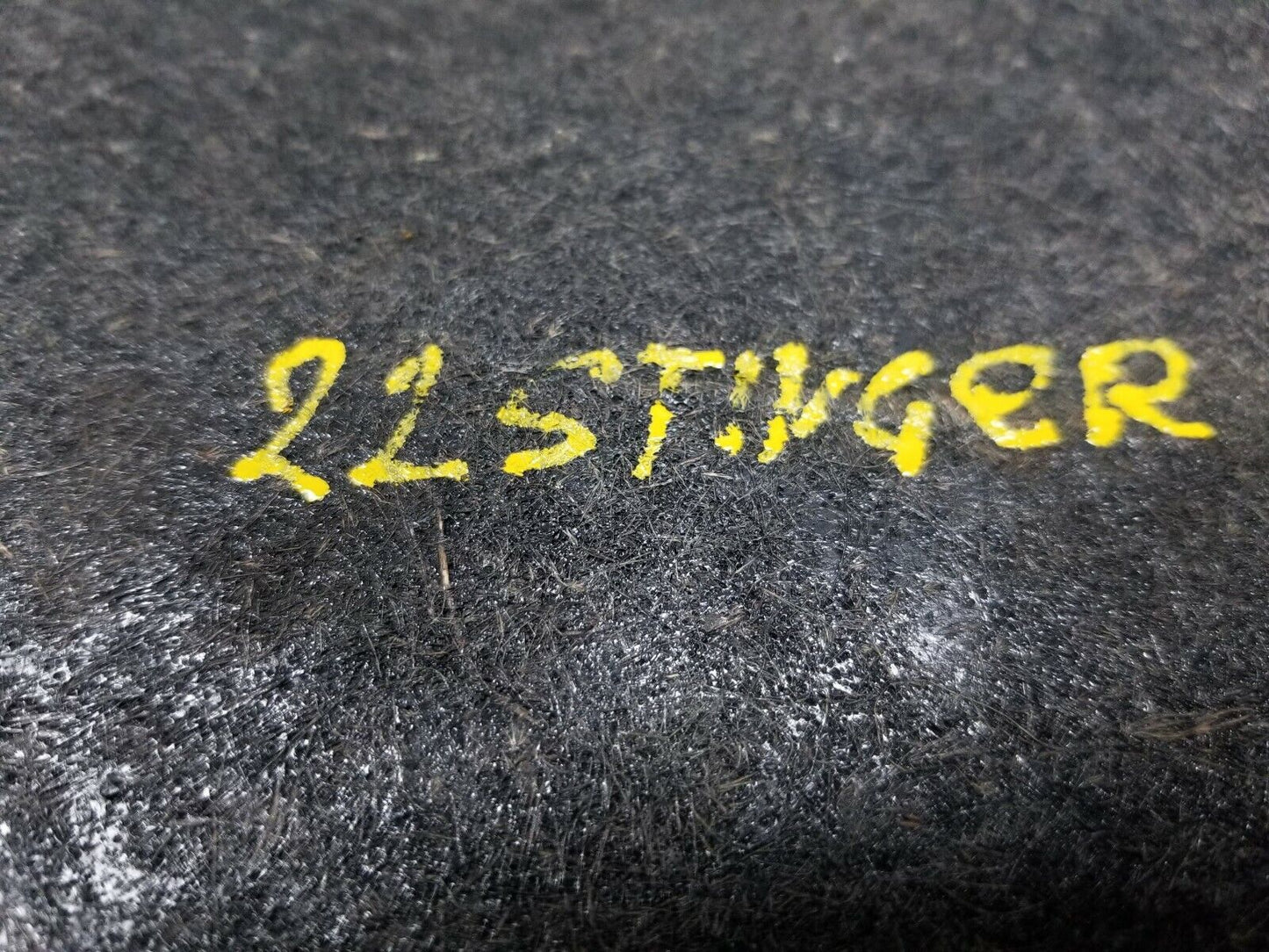 20 21 22 Kia Stinger Trunk Floor Cargo Mat Spare Tire Cover OEM 312 Miles