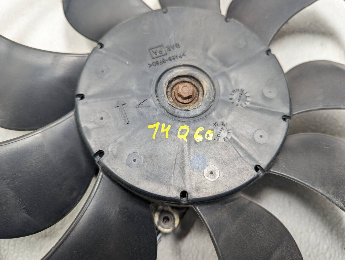 2014-2015 Infiniti Q60 Radiator Cooling Fan "a" OEM ✅