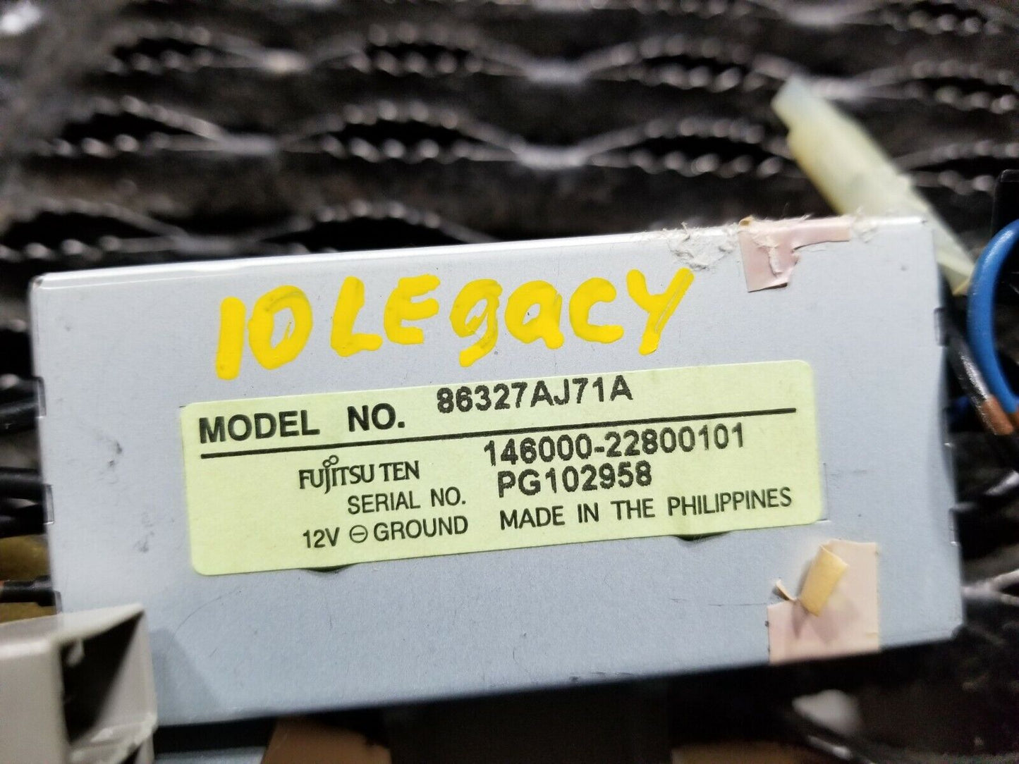 10 11 12 13 14 Subaru Legacy Radio Antenna Amp Module OEM