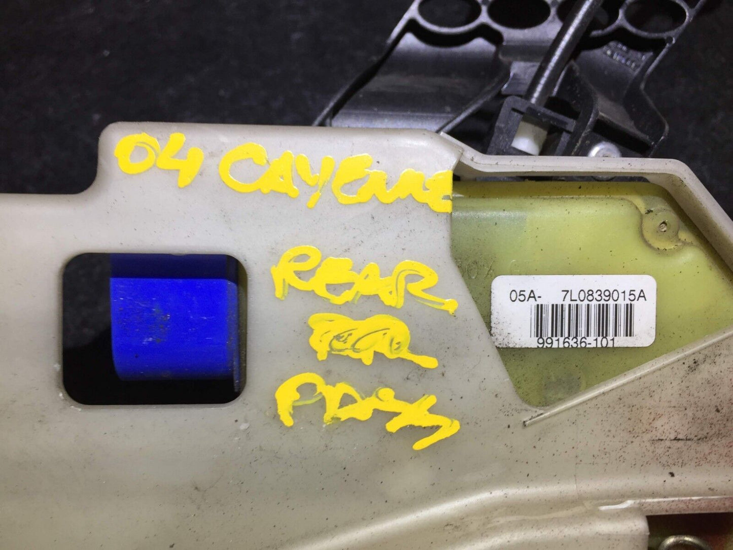 03 04 05 06 Porsche Cayenne Rear Right Passenger Door Lock Actuator OEM