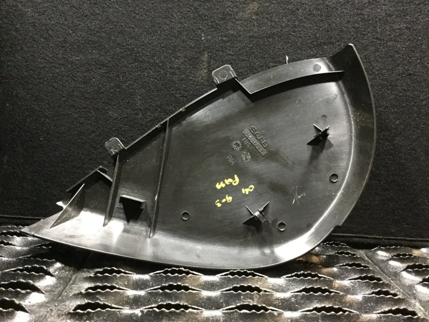 2004 - 2007 Saab 9-3 Aero Convertible Right Side Dash End Cover Cap  OEM
