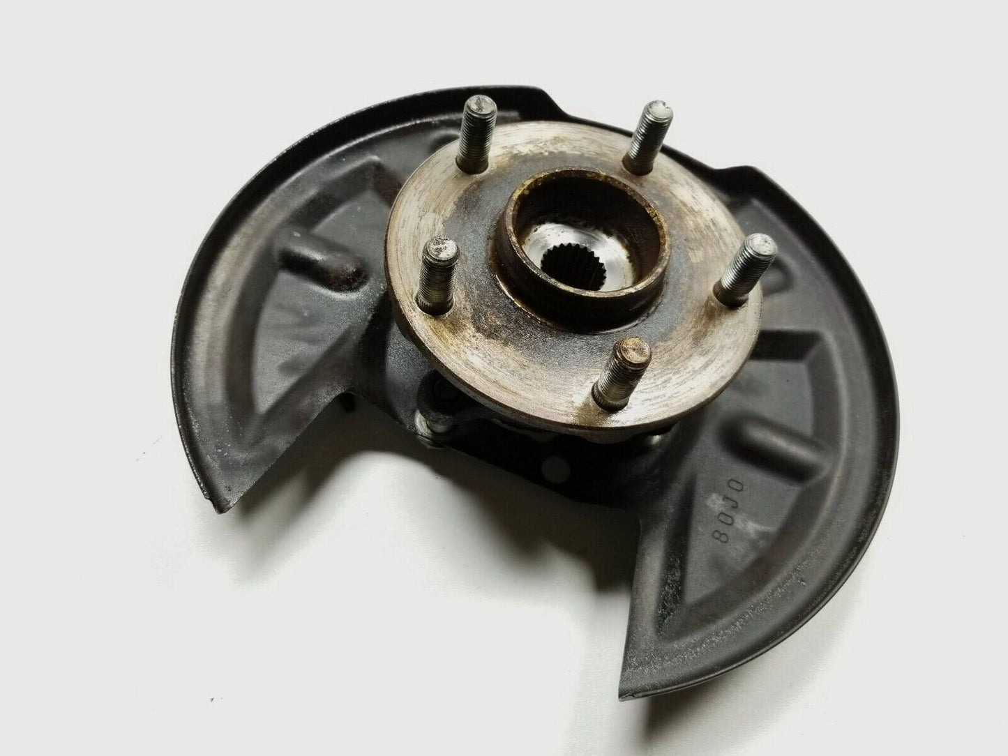 07 - 13 Suzuki Sx4 Rear Spindle Knuckle Wheel Hub Bearing Pass Side Right OEM