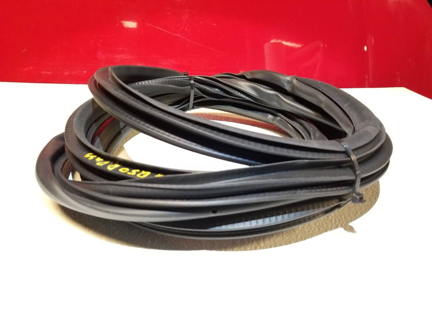 15 16 17 18 19 Infiniti Q50 Rear Right Pass Side Door Wheatherstrip Seal OEM